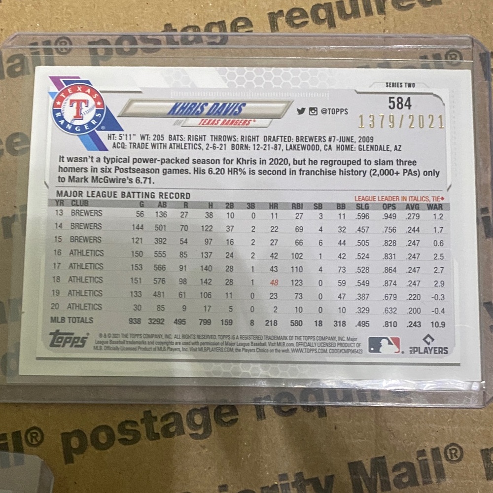 Baseball Trading Card Lot ( Numbered and auto)!!! - Picture 5 of 6